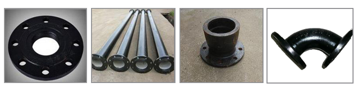 Ductile iron pipe flange fittings