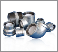 malleable cast iron pipe fitting